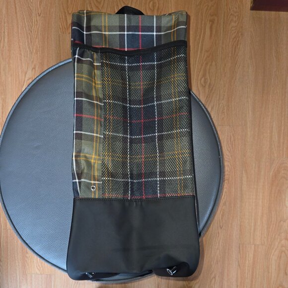 Barbour Waterproof Classic Tartan Wellington Boot Bag (Unisex) - Picture 6 of 8